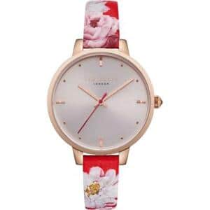 ted baker floral strap watch