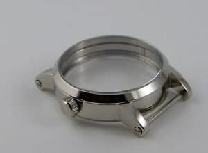Boîtier Montre 41mm Or Rose Pour Mouvement ETA Unitas 6497/6498 - Acier, Saphir