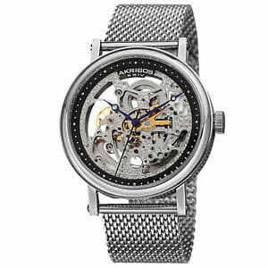 Akribos xxiv skeleton clearance watch