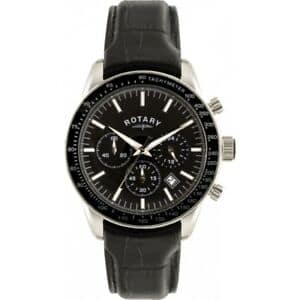 rotary chronograph black