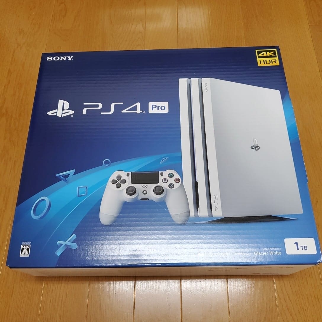 New]☆ ! PlayStation4 Pro 1TB gray Shah WHITE CUH-7200BB02 - BE FORWARD Store