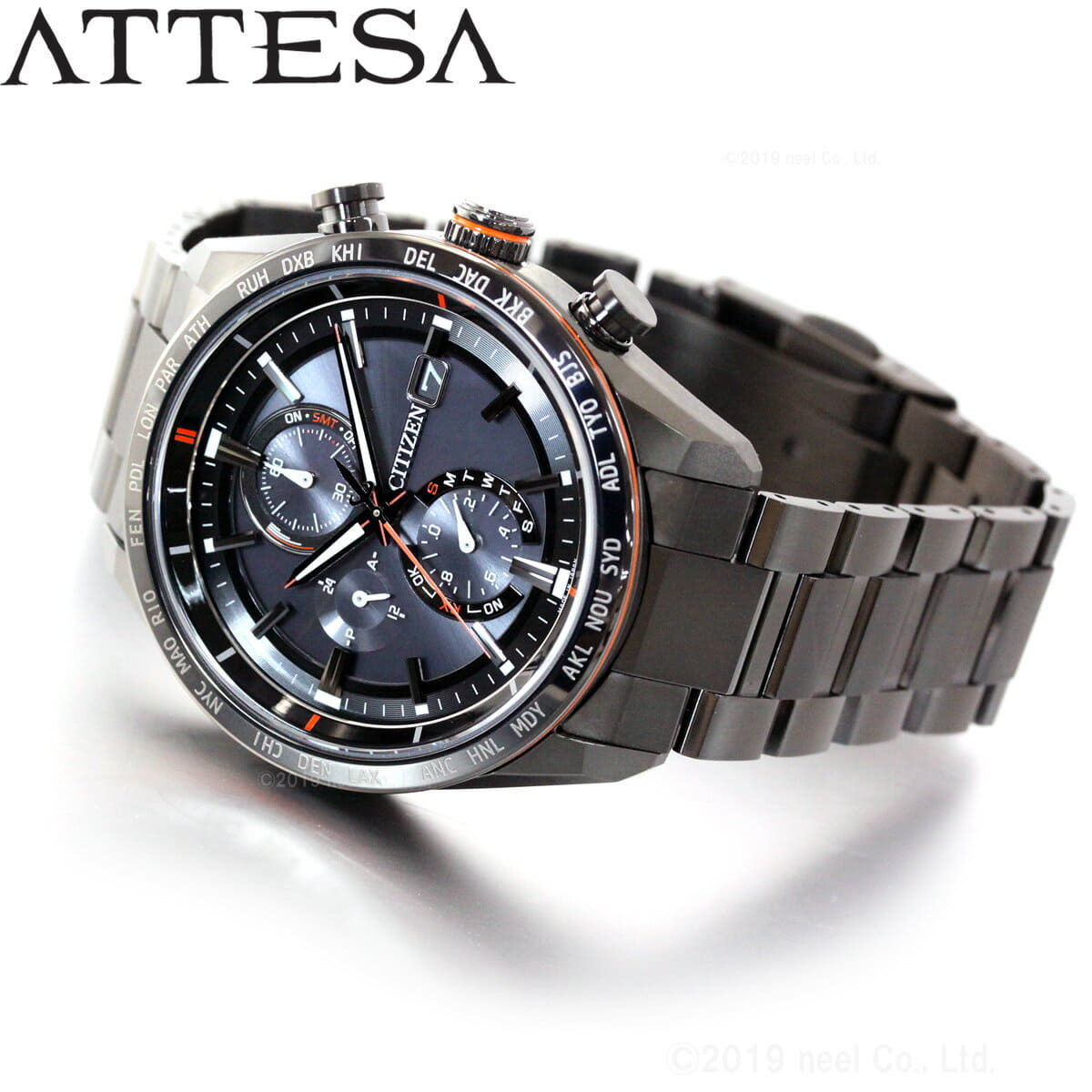 New]Citizen Attesa Eco-drive Men