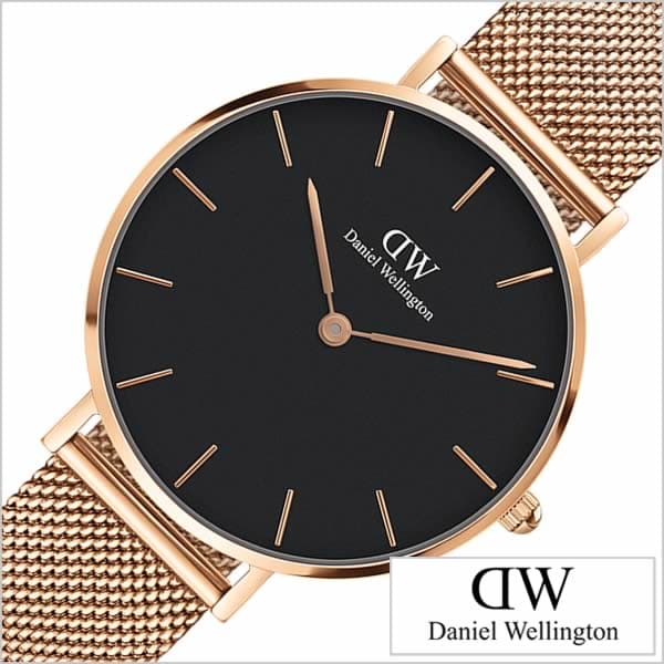 New]Daniel Wellington clock Classic Black petit 32mm Melrose