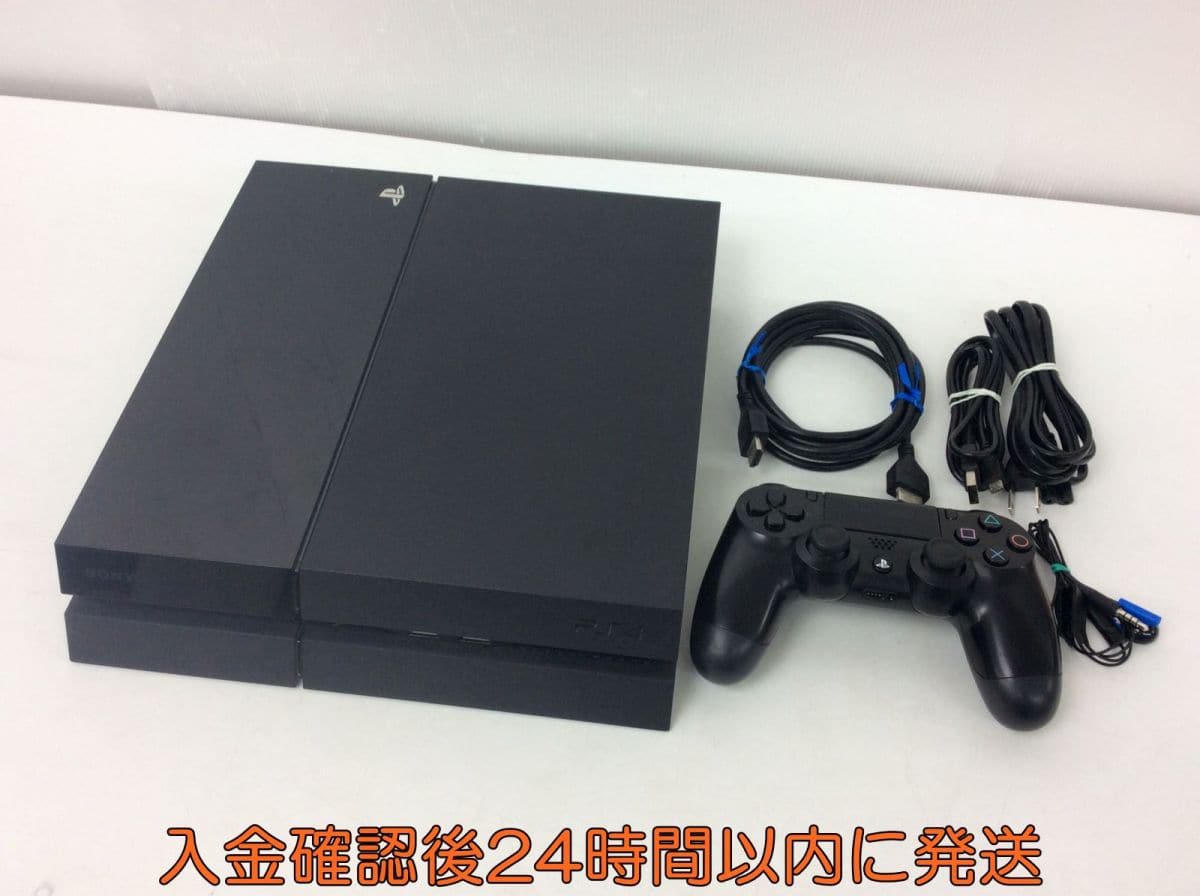 Used]SONY PS4 Black CUH-1100A 500GB PlayStaiton4 system 6.71 DC10-270jy/F4  - BE FORWARD Store