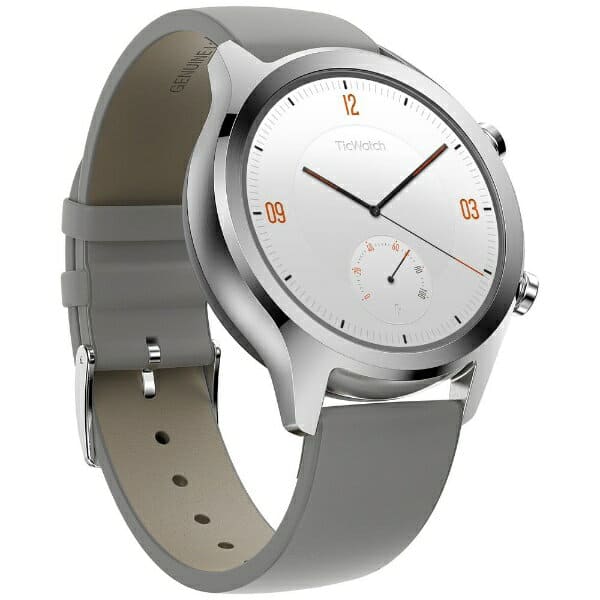 New]December 06, 2019 release Mobvoi WG12036 smart TicWatch C2 Silver [up  to two days] - BE FORWARD Store
