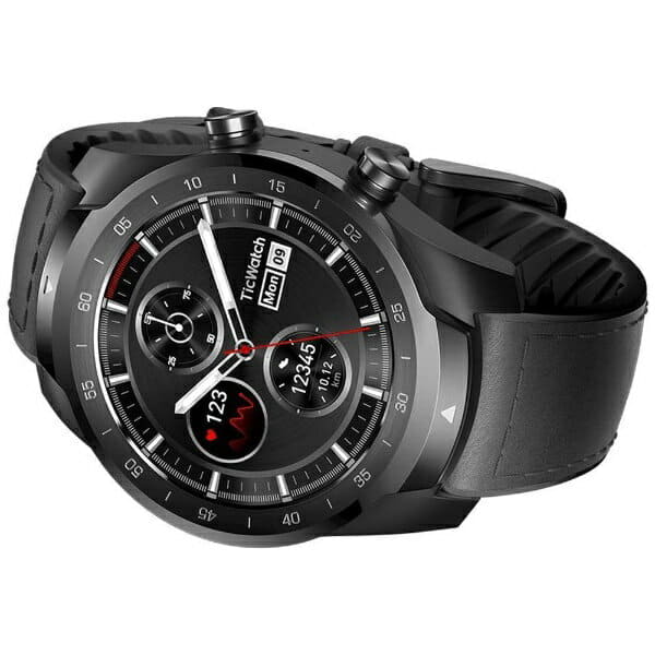 New]Mobvoi Smart Watch TicWatch Pro Black WF12106 - BE FORWARD Store