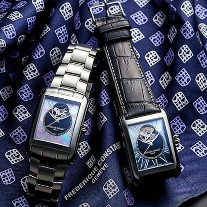 FC-310 MB4S36B カレ ハートビート New]FREDERIQUE CONSTANT Classic Carre Automatic Heartbeat Men's