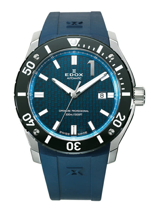 EDOX CO1 時計 New]EDOX CHRONOFFSHORE-1 PROFESSIONAL Men's Watch 80088-3-BUIN1