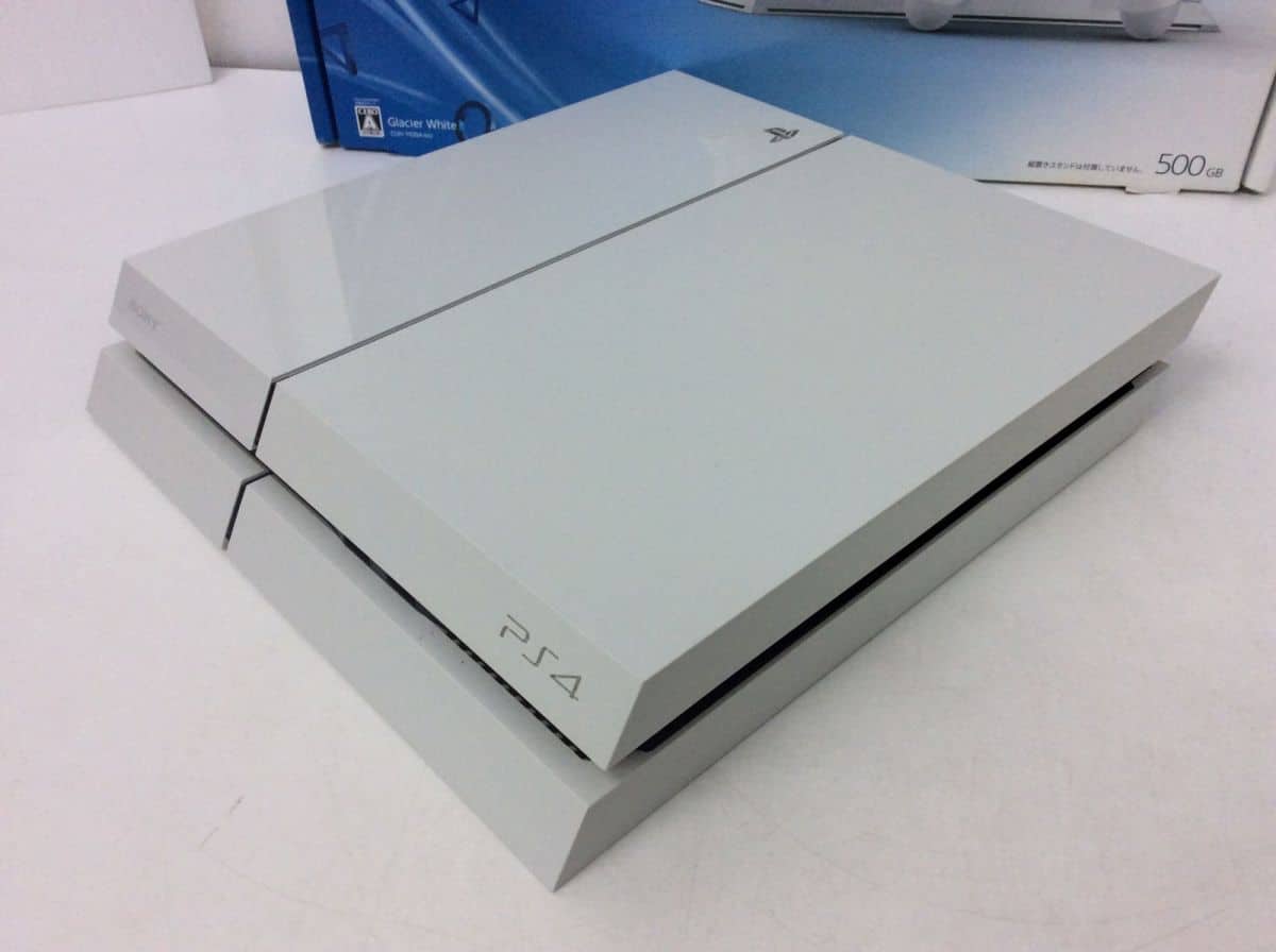 Used]SONY PS4 white CUH-1100A 500GB PlayStation4 system 6.72 DC00