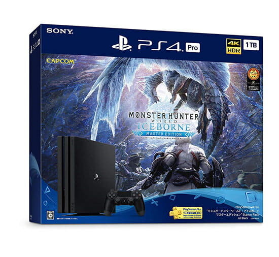 Used]SONY PS4 Pro Monster Hunter World Iceborn Master Edition - BE FORWARD  Store