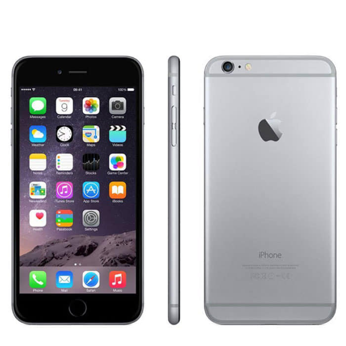 iPhone - iphone6 128GB au KDDI シルバー New]Apple iPhone6 128GB Space Gray A1586 SIM-Free ip6-128sg-a003