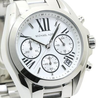 New]INT-40 Michael Kors Lady's Silver clock - BE FORWARD Store