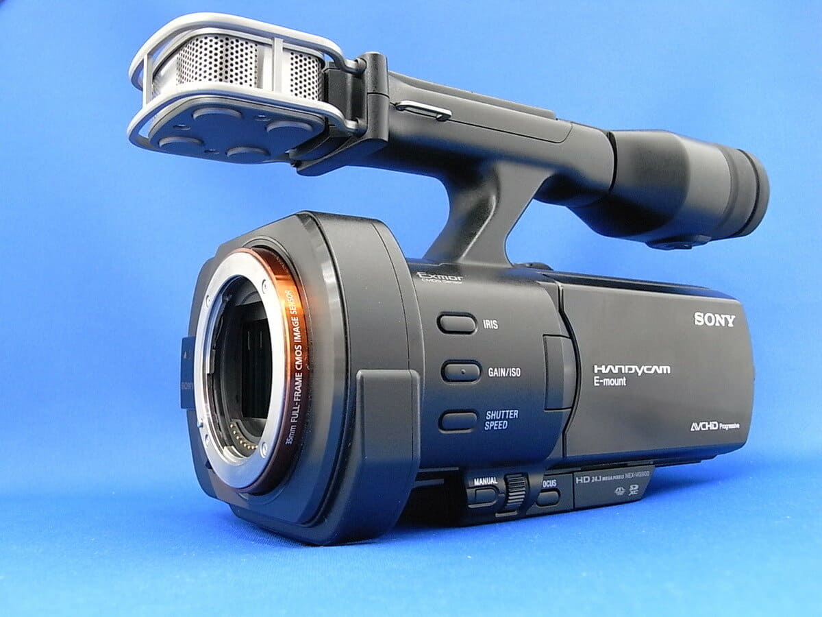 Camcorder Sony Vg900 Sony NEX-VG900 Full-Frame Interchangeable