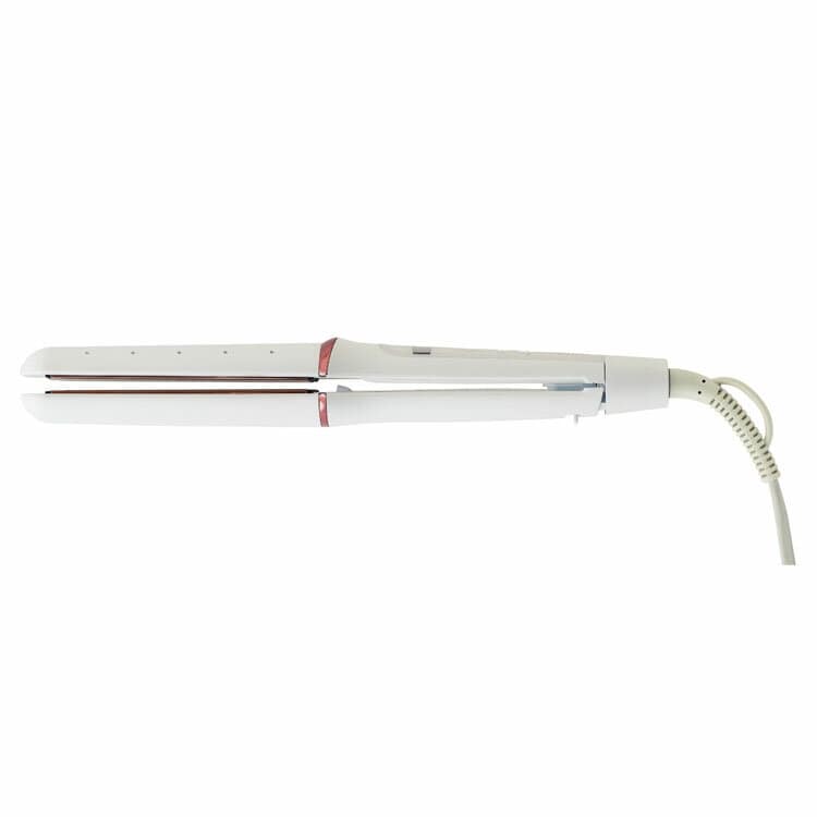 New Wide Plate Straight Iron White Lv S02 Curling Irons Iron Hair