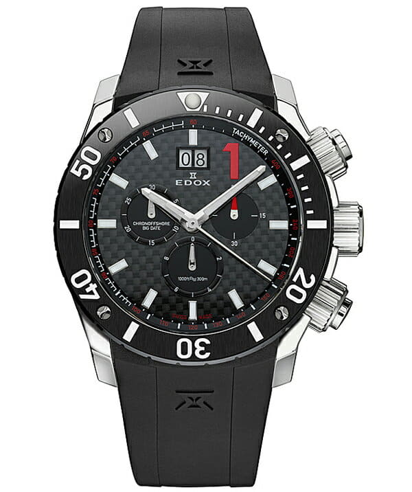 New]Edox Chronograph Offshore 1 BIG DATE Men's Watch 10020-3-NIN