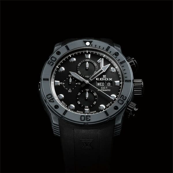 [New]Edox Chronograph Offshore 1 Carbon Chronograph Men's Automatic ...