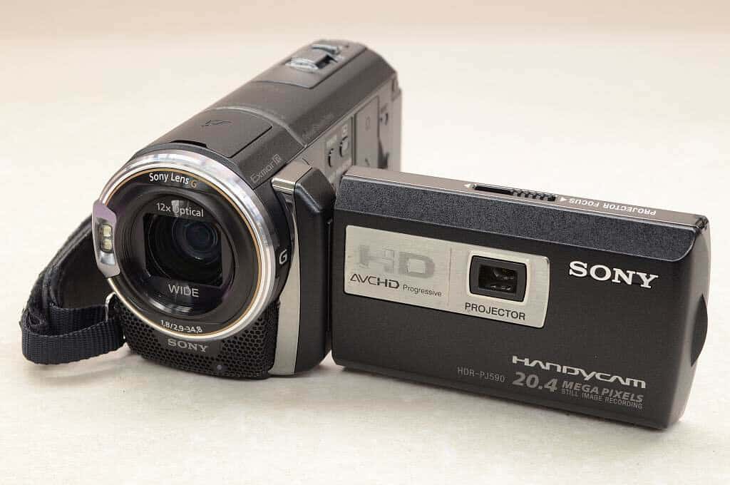 Used]SONY digital Hi-Vision Handycam HDR-PJ590V Black Web limited sale - BE  FORWARD Store