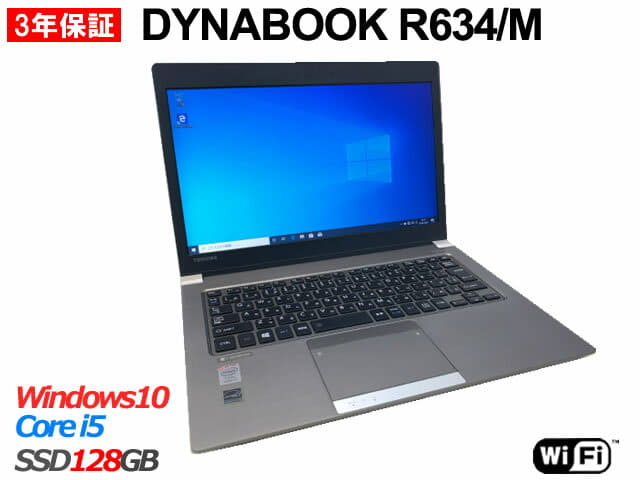 Used]TOSHIBA DYNABOOK R634/M[Core i5/Windows 10 Pro/ Note] - BE 
