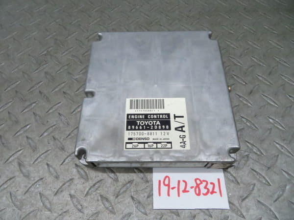 P894 トヨタ 4A-G AE92 ECU 89661-12150 エンコン 【公式通販】