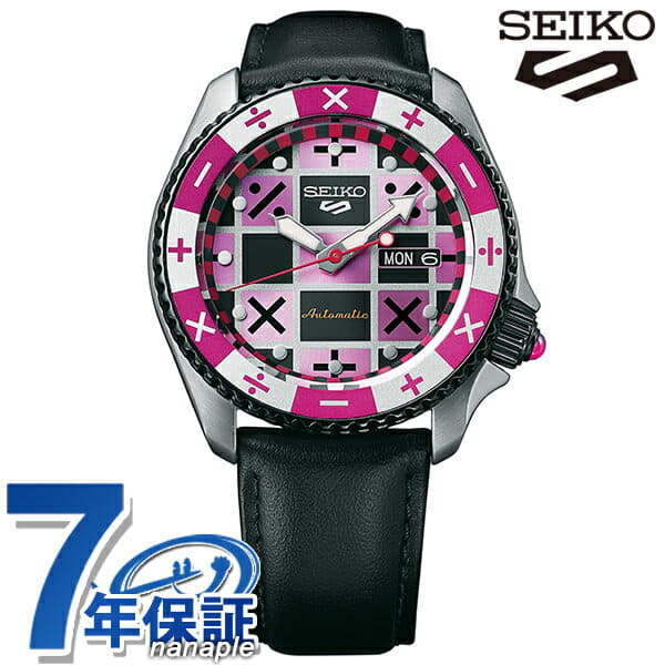 New]with the postcard SEIKO 5 JoJo's Bizarre Adventure golden wind