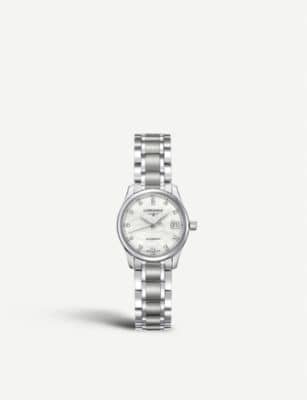 New]Ron gin watch Lady's LONGINES L21284876 Master automatic stainless  steel watch Mother - BE FORWARD Store