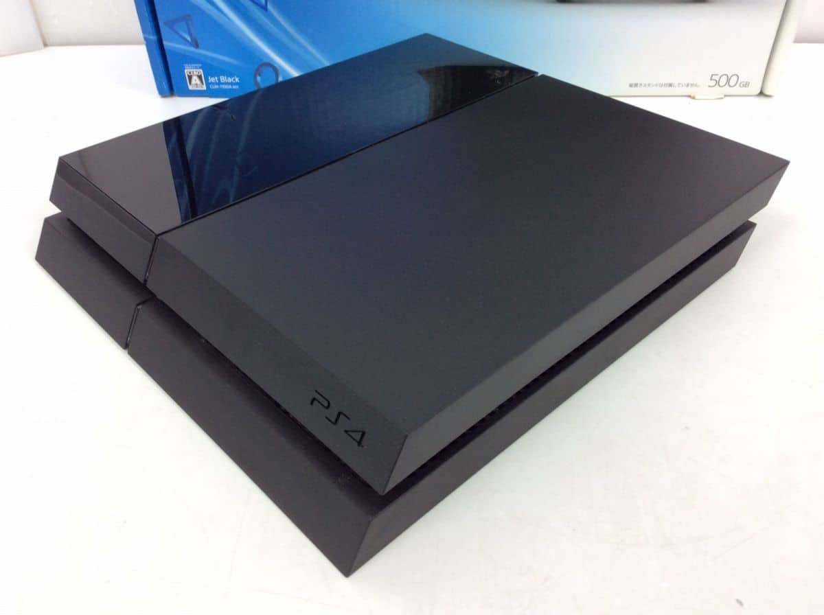 Used]SONY PS4 Black CUH-1100A 500GB PlayStation4 controller pain