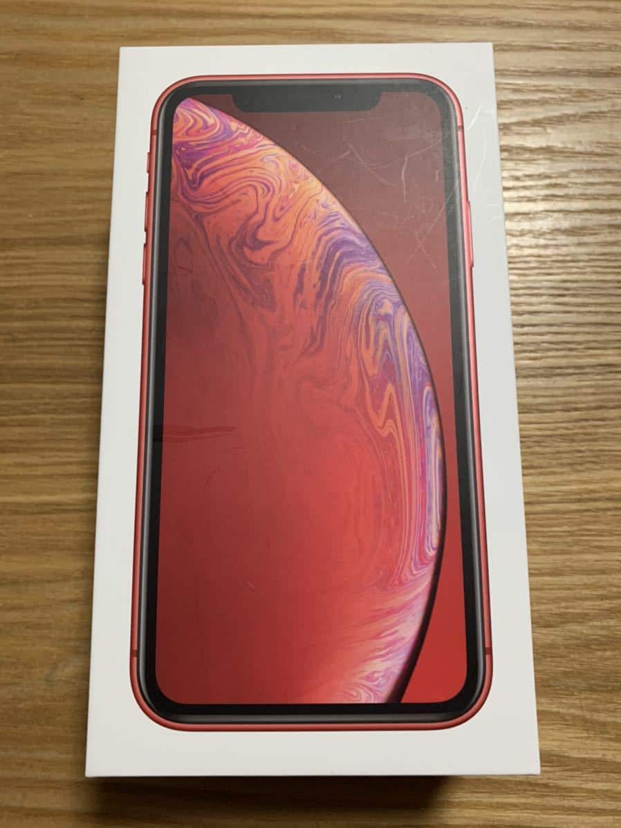 Used]MTON2J/A iPhone XR PRODUCT RED 128GB SIM-free Apple product