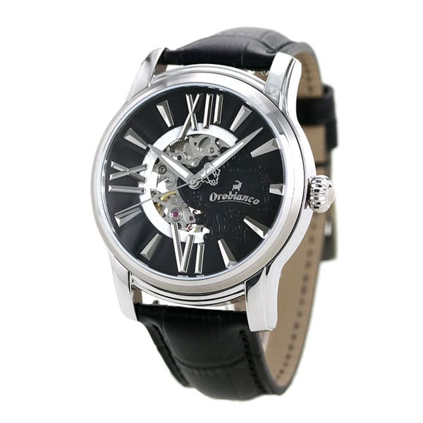 New] Self-winding watch watch mens OR0011-33 Orobianco Black