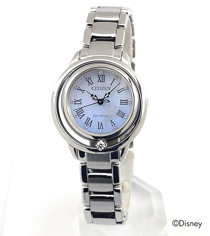 New CITIZEN L Eco Drive Disney PRINCESS Cinderella Ladies Watch EW5510 53N BE FORWARD Store