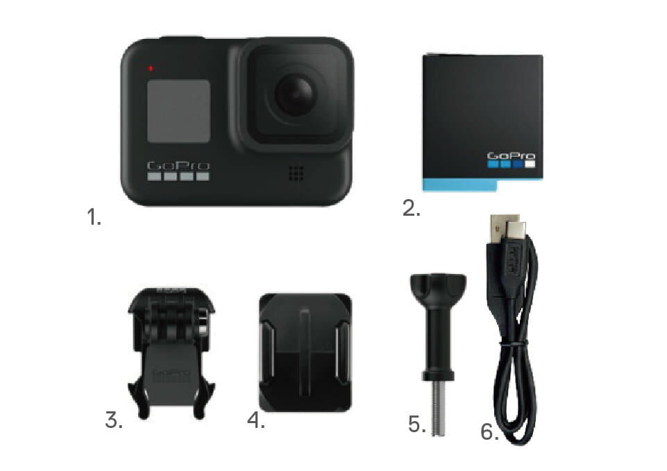 [New]●GoPro HERO8 BLACK first 　 BOX CHDHX-801-FWB 　 video camera