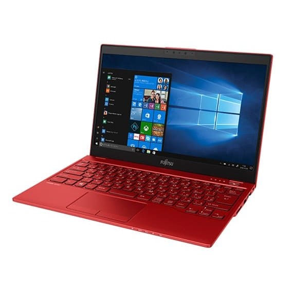 [New]FUJITSU Fujitsu 　 FMV LIFEBOOK UH75/C3 FMVU75C3R 13.3 type 　 Core i5/  memory 4GB 　 SSD 256GB 　 Windows 10 　 　 　 garnet red