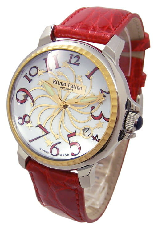 New] Ritmo Latino MILANO STELLA Watch large Magazine MEN'S CLUB