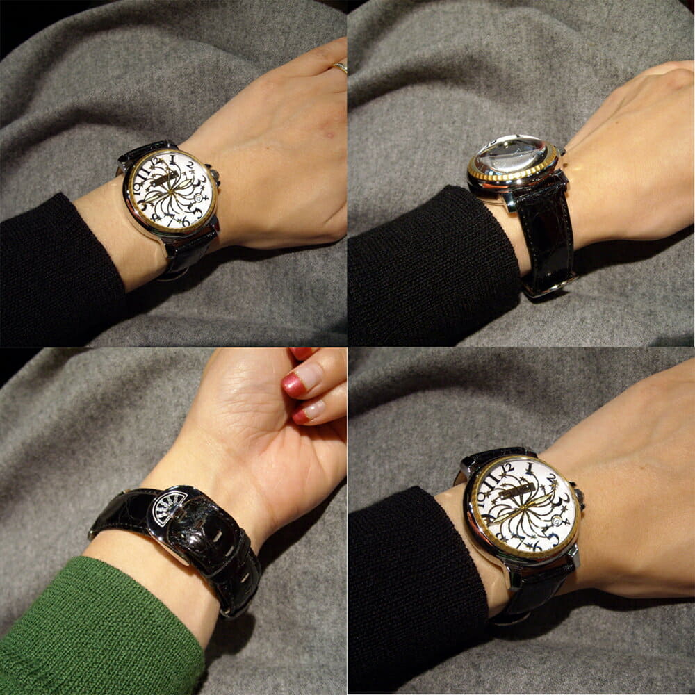 New]Ritmo Latino MILANO STELLA Watch Large Size BKACK D3EL20GS