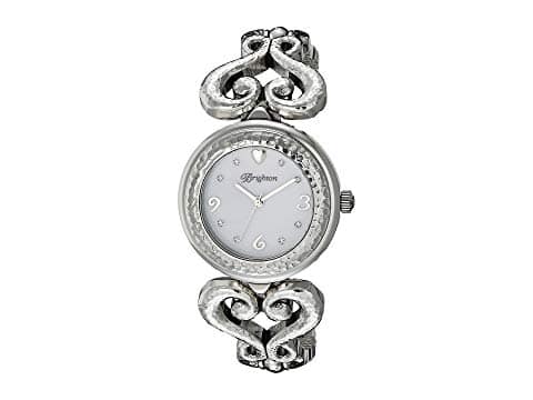 New]Brighton BRIGHTON W41120 GENOA HEART TIMEPIECE SILVER 