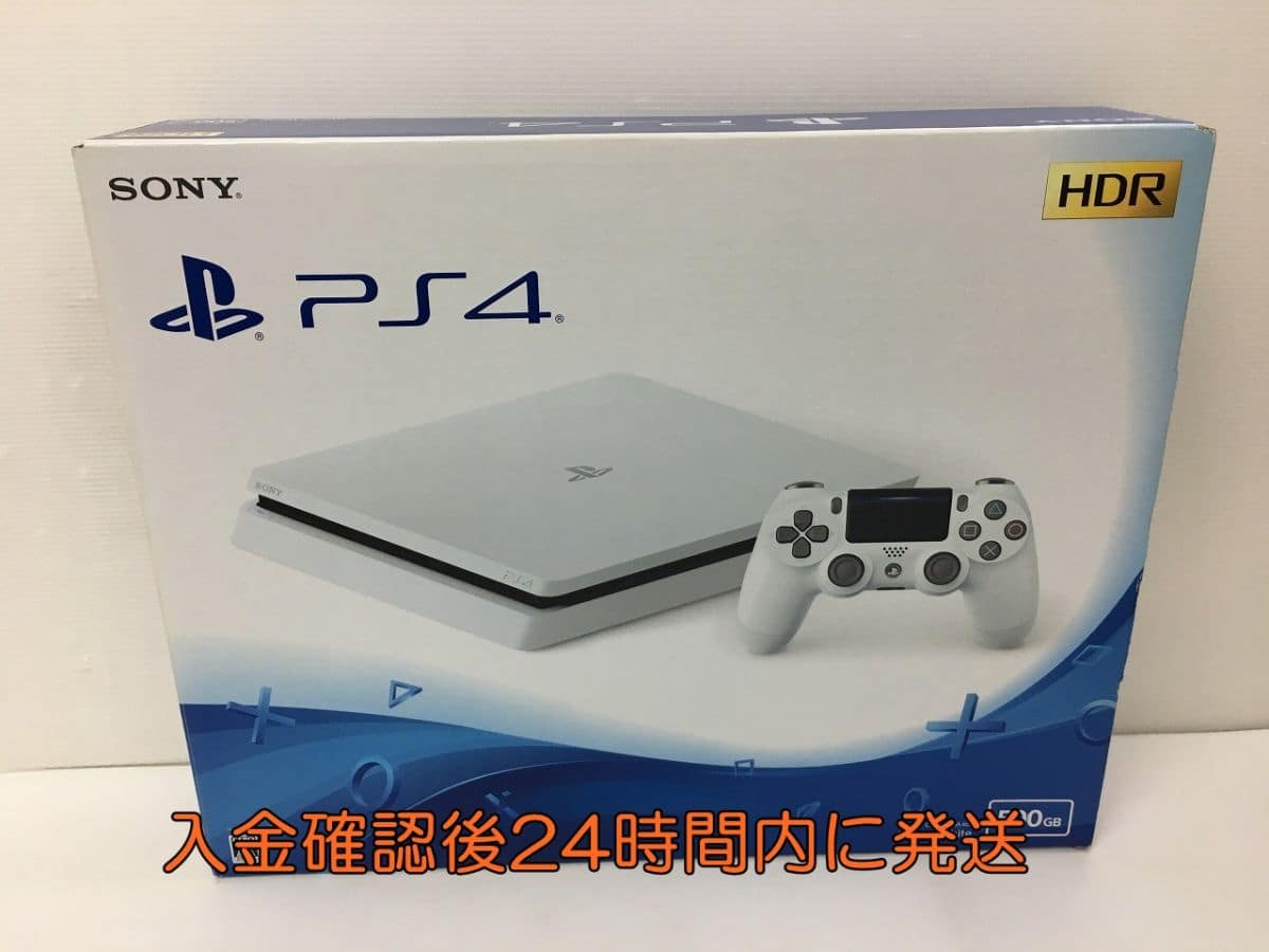 Used]PS4 500GB CUH-2100A gray Shah white operation check 