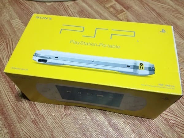 Used Psp 1000 Ceramic White Box Explanation Memo Be Forward Store