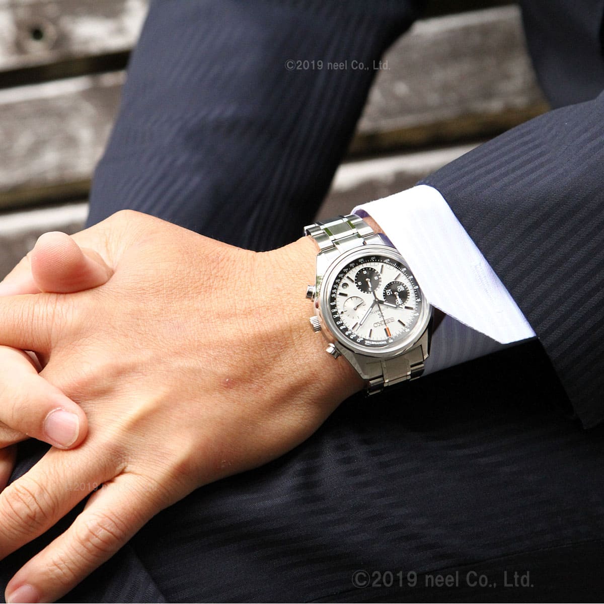 New Seiko Prospex Men s Chronograph Mechanical Winding Watch