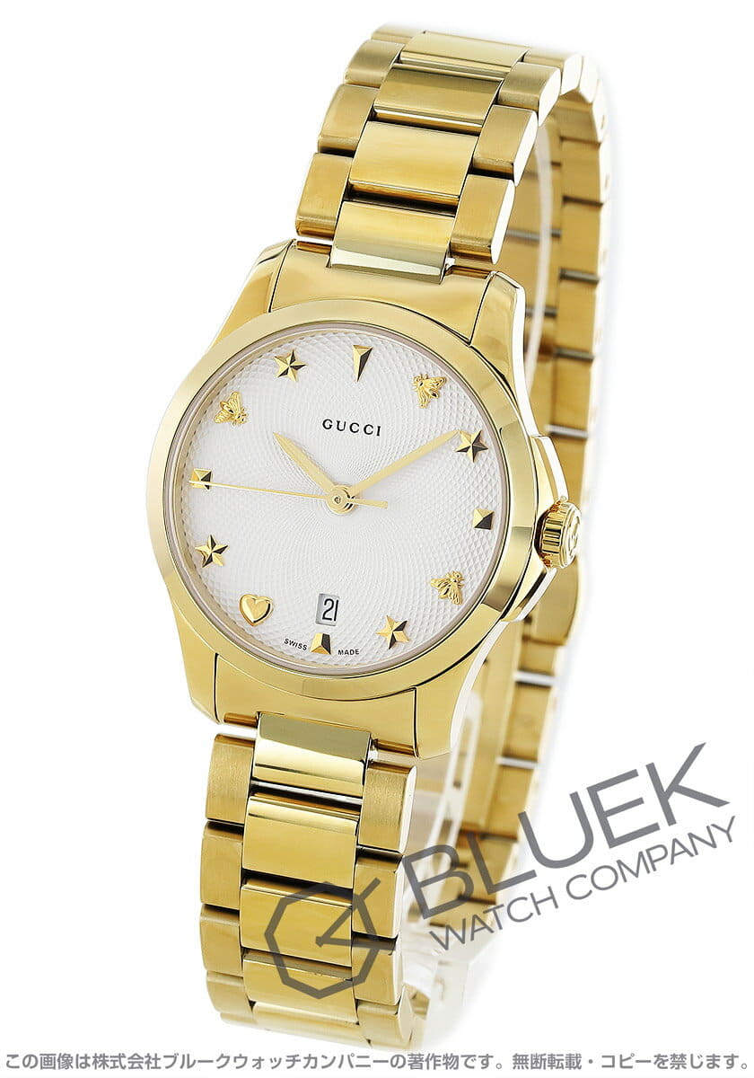 New] Gucci G time reply watch Lady's GUCCI YA126576 - BE FORWARD