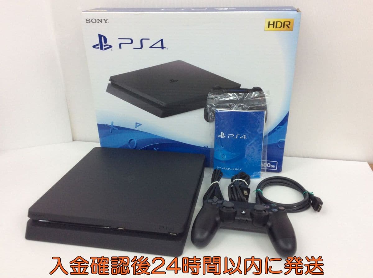 Used]A state excellent; do; SONY PS4 Black CUH-2100A 500GB 