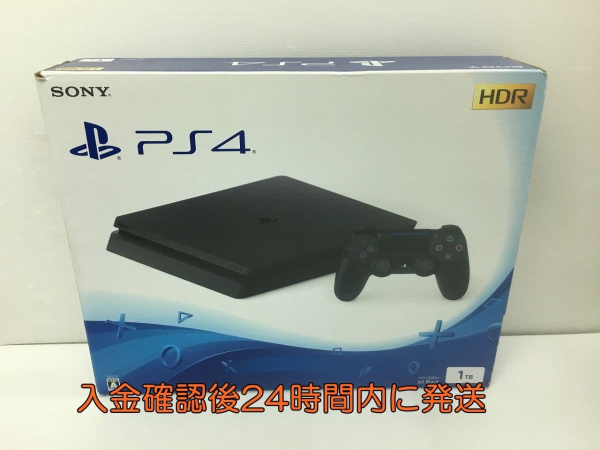 Used]PS4 CUH-2100B 1TB jet Black Ver.6.72 operation check 