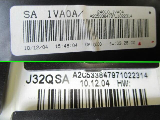 [Used]Speedometer NISSAN Serena 2010 DBA-C26 - BE FORWARD Auto Parts