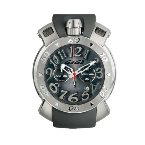 New] GAGA MILANO CHRONO 48MM stainless steel quartz Men's Watch