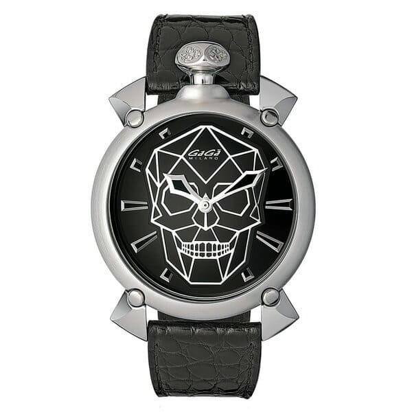 [New] GAGA MILANO BIONIC SKULL AUTOMATIC Men's Watch 6010.01s - BE ...