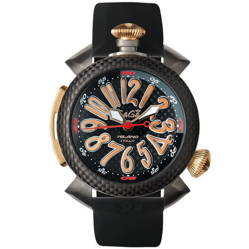 New] GAGA MILANO DIVING 48MM titanium case car cylinder zerumenzu