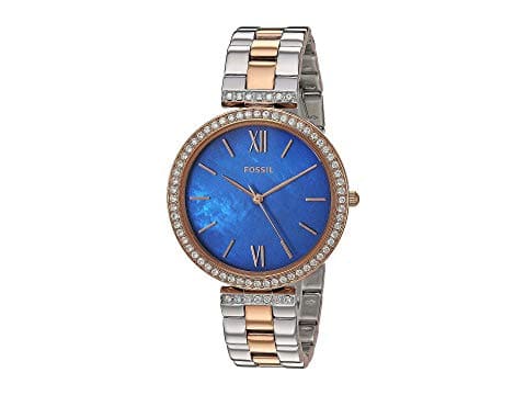 FOSSIL MADELINE ES4640 ROSE GOLD SILVER 