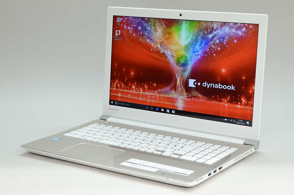 ★dynabook Tシリーズ 15.6型液晶 PT65EGP-SJA(サテンゴールド) PT65EGP-SJA ノートパソコン dynabook サテンゴールド 中古非常に