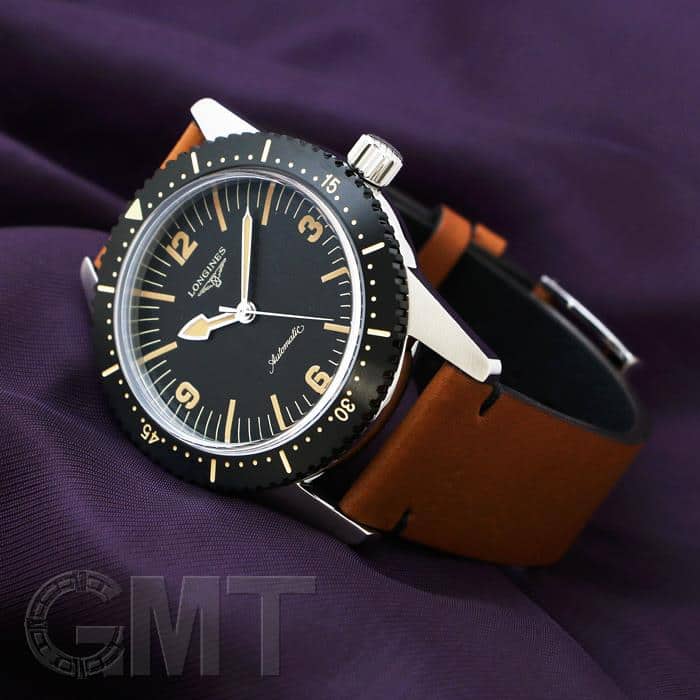 New]Ron gin heritage skin diver L2.822.4.56.2 LONGINES mens - BE