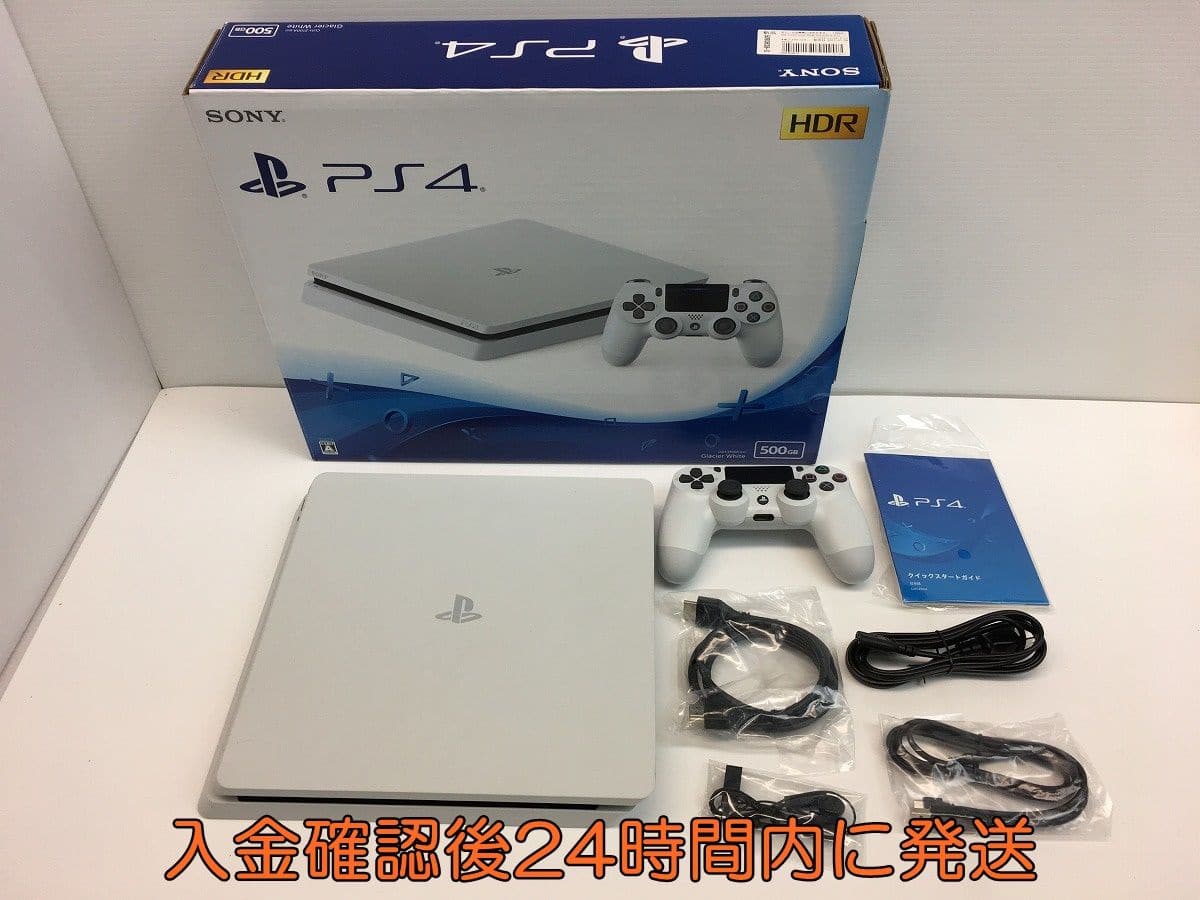 Used]Initialization operation 0 SONY SONY PS4 white 500GB CUH