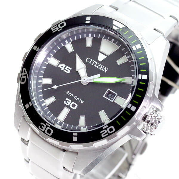 New]Citizen Men's Quartz Watch Black/Silver BM7451-89E BE - Main Image