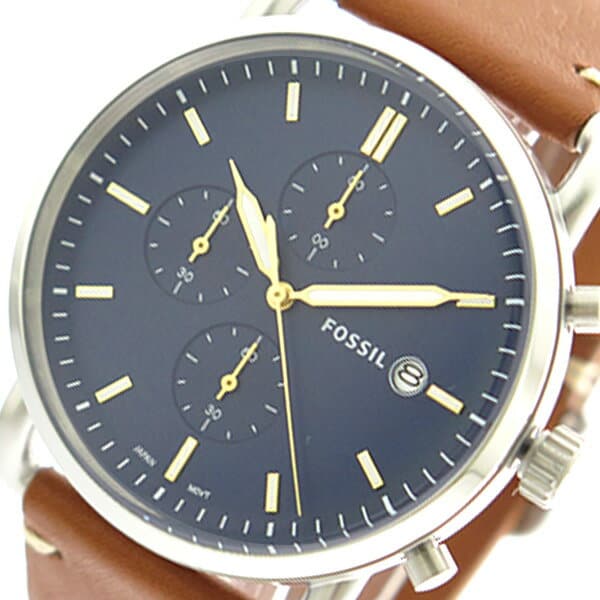 Quartz Watch Navy/Brown FS5401 
